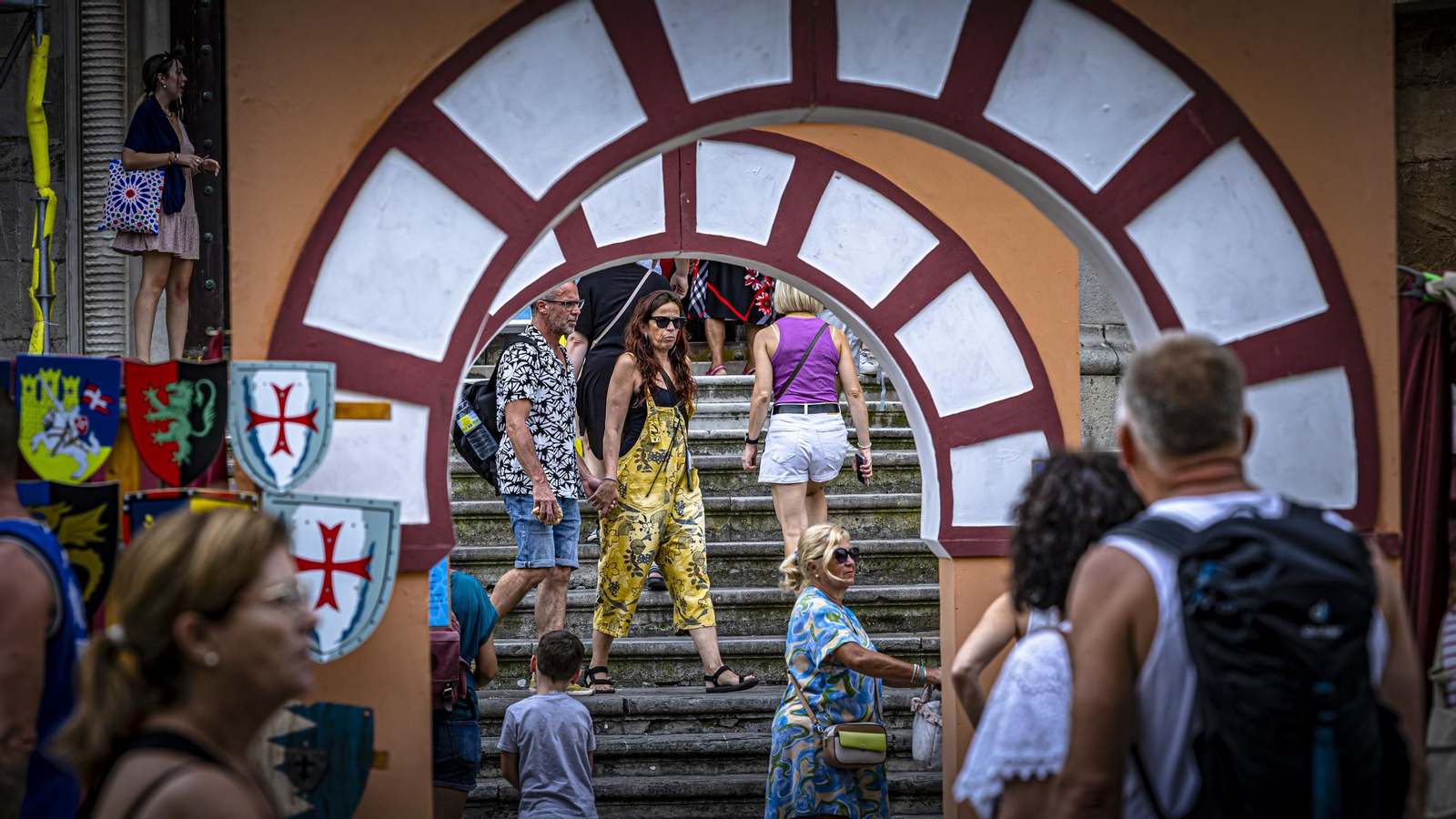 Las imágenes del Mercado Andalusi 2024 en el barrio de El Pópulo de Cádiz