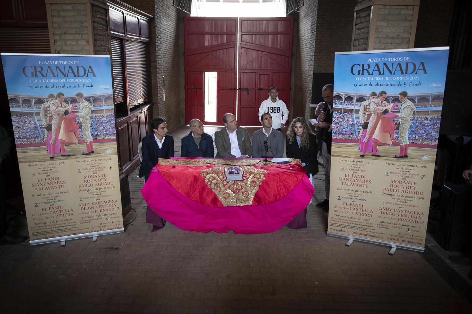 Presentacion del cartel taurino del Corpus de Granada.