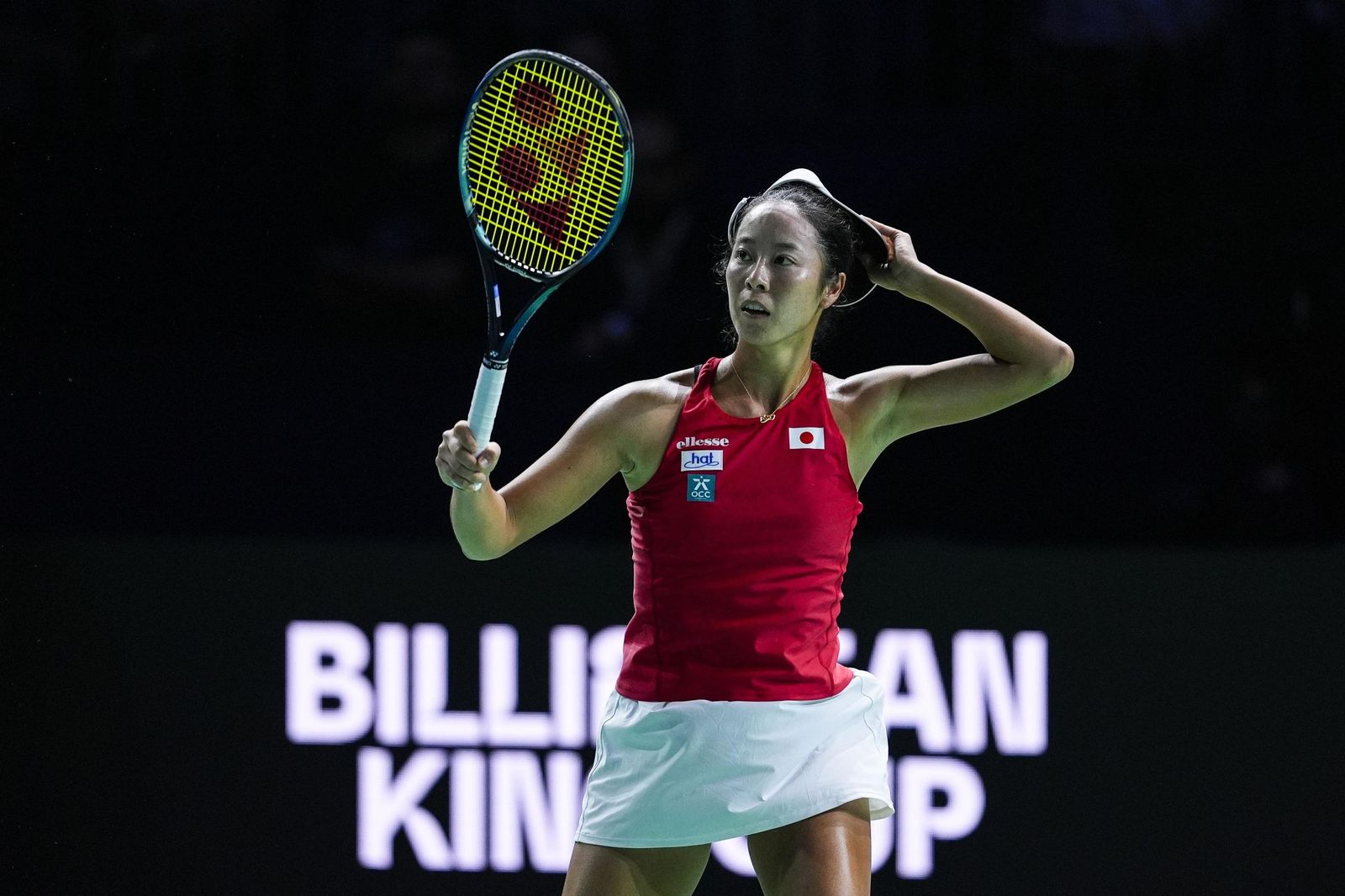 El Italia-Japón de la Billie Jean King en Málaga, en fotos