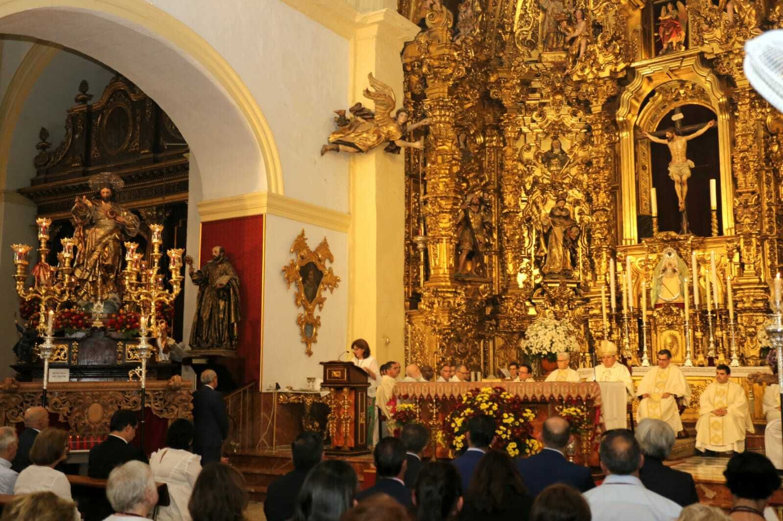 Celebración del Sagrado Corazón de Jesús en la parroquia de San Francisco.
