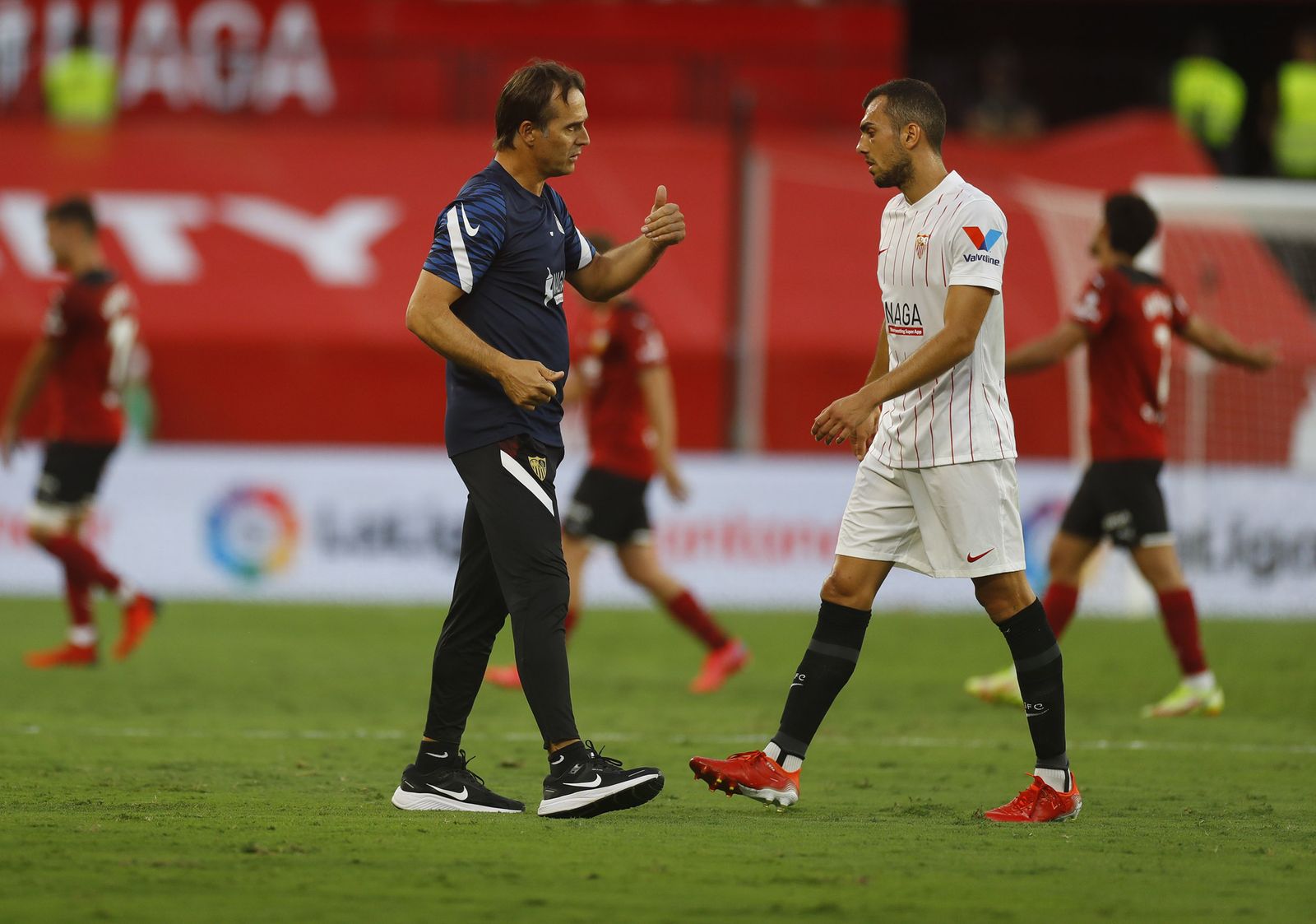 Las imágenes del Sevilla fc-Valencia
