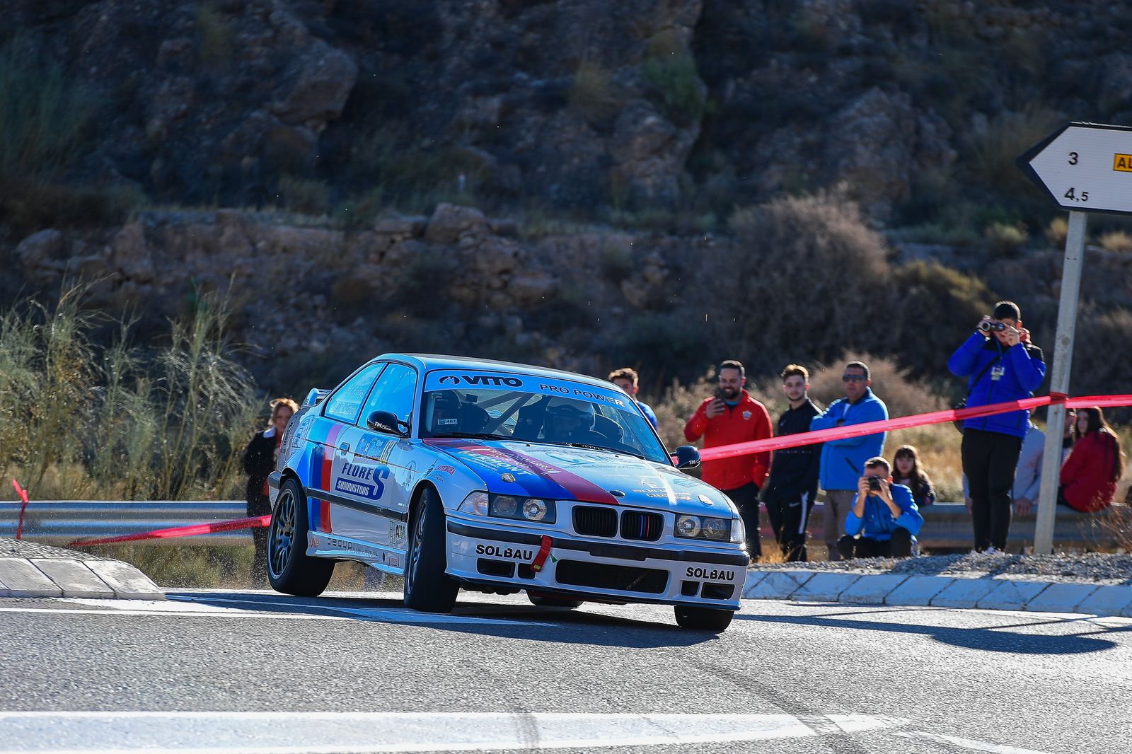 Los ganadores pilotaron un BMW M3