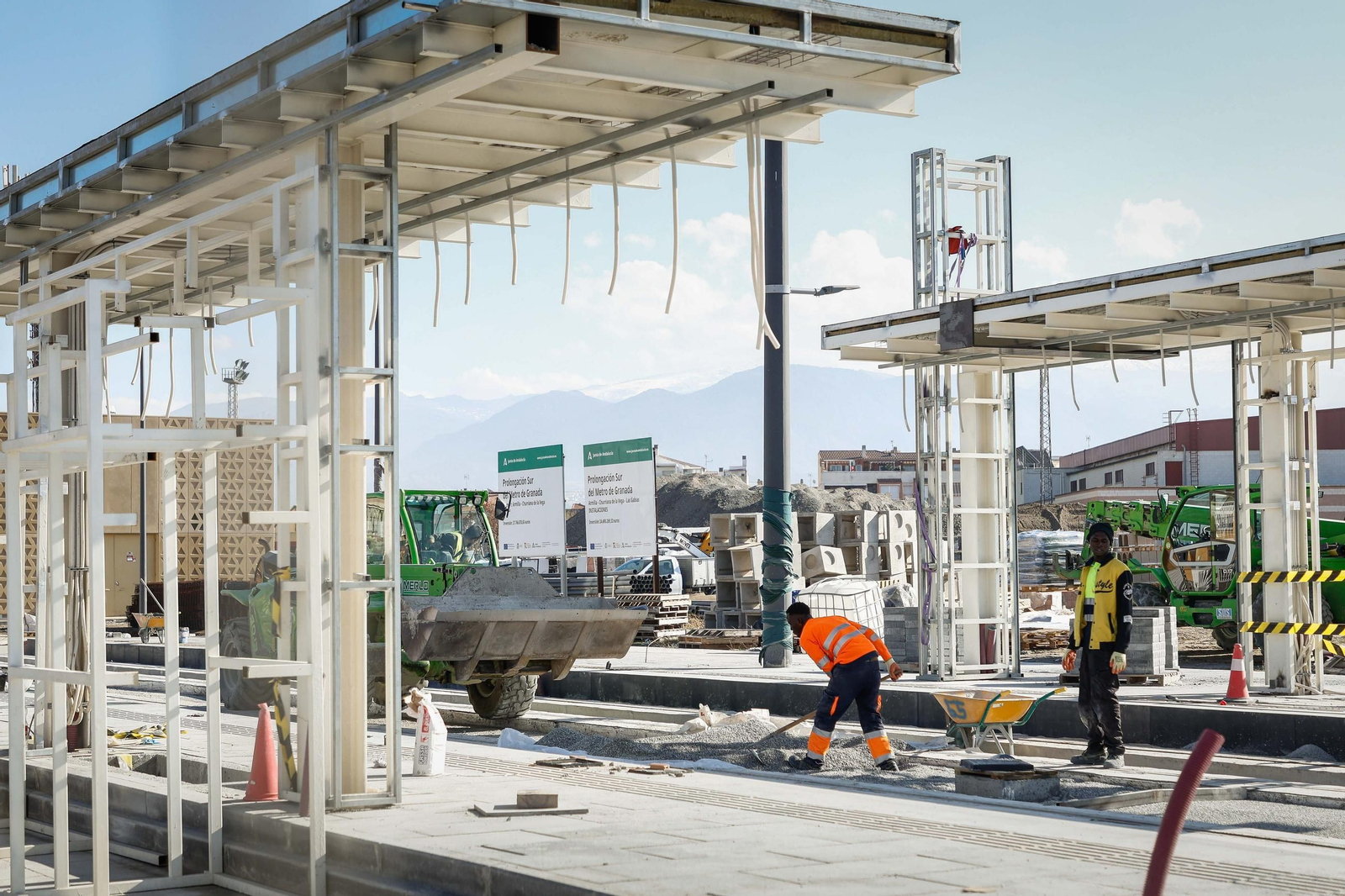 Parada San Cayetano en Churriana de la vega