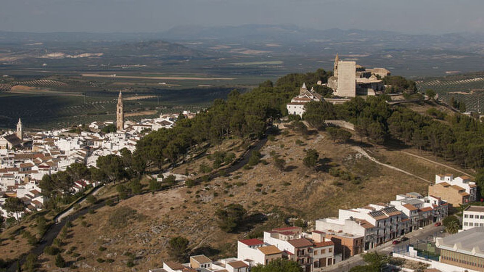 Panorámica del municipio de Estepa