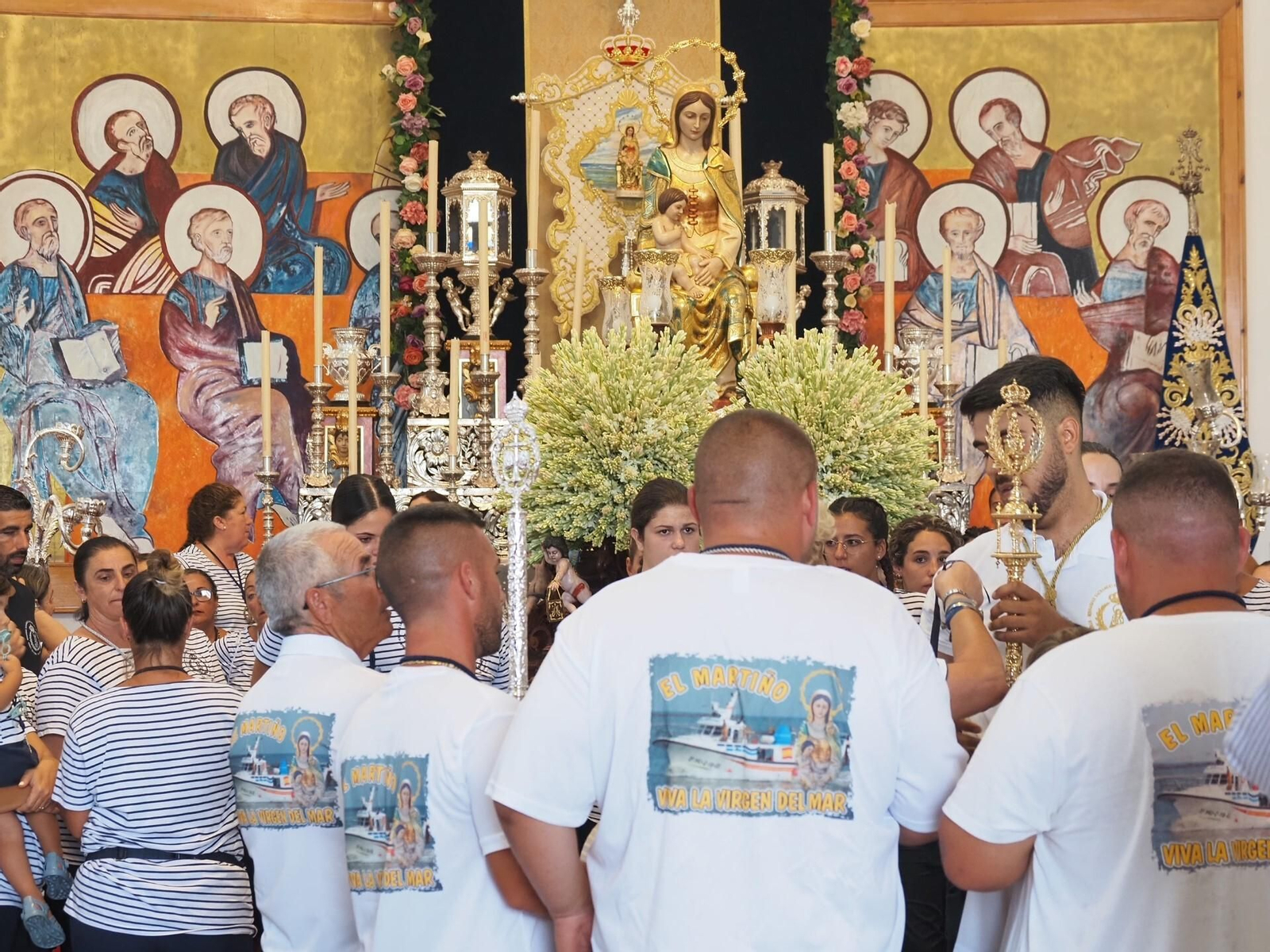 Las mejores imágenes de la procesión de la Virgen del Mar de Isla Cristina.