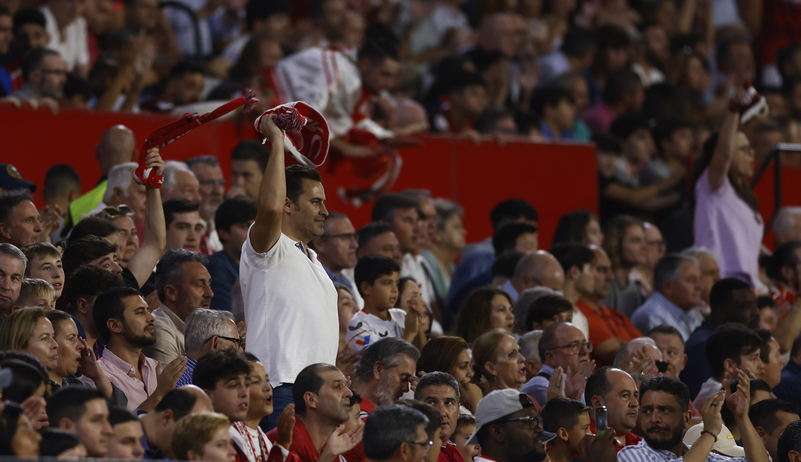 Las imágenes del Sevilla fc-Borussia