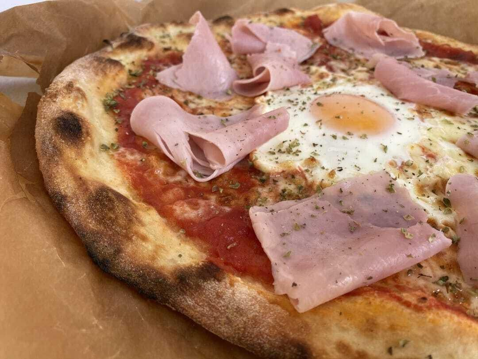 Pizza del restaurante La Mafia (Huelva capital)
