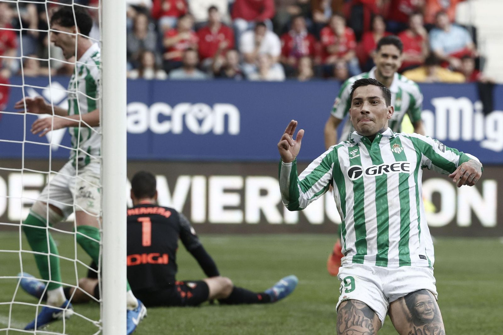 Las fotos del Osasuna - Betis