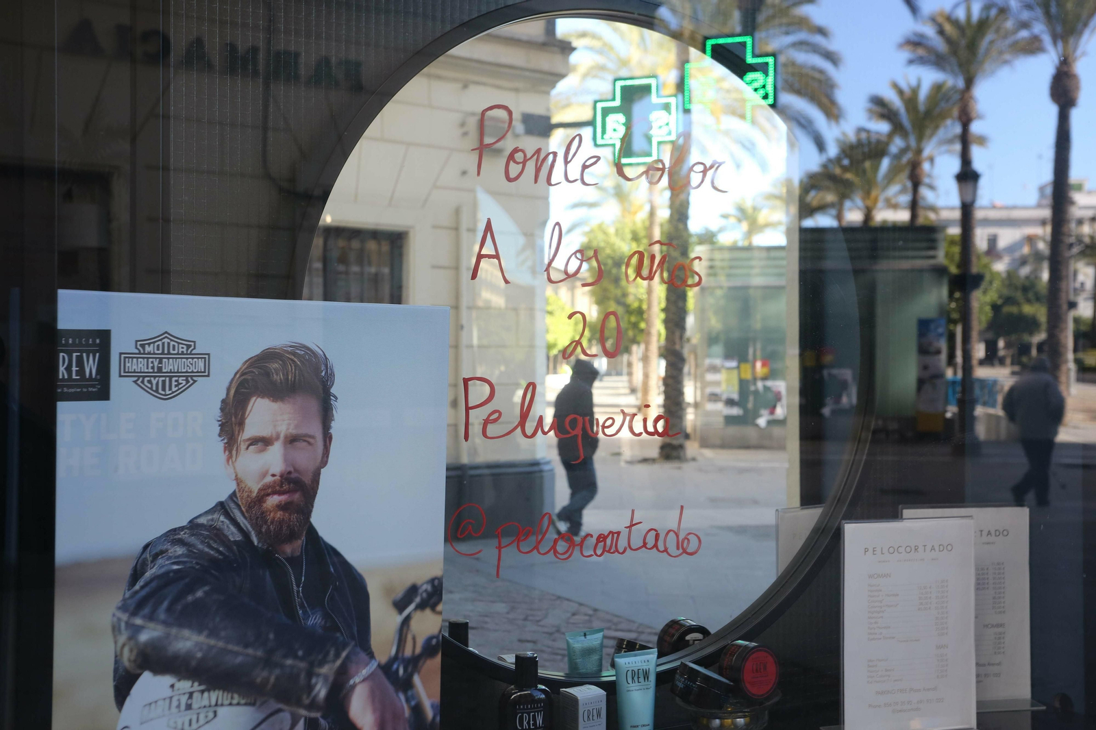 Coronavirus:Imágenes del primer día laborable en Jerez