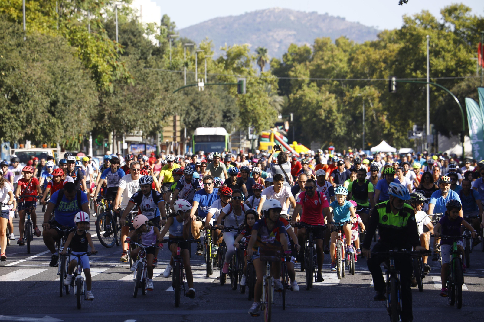 La Fiesta de la Bicicleta en Córdoba, en imágenes