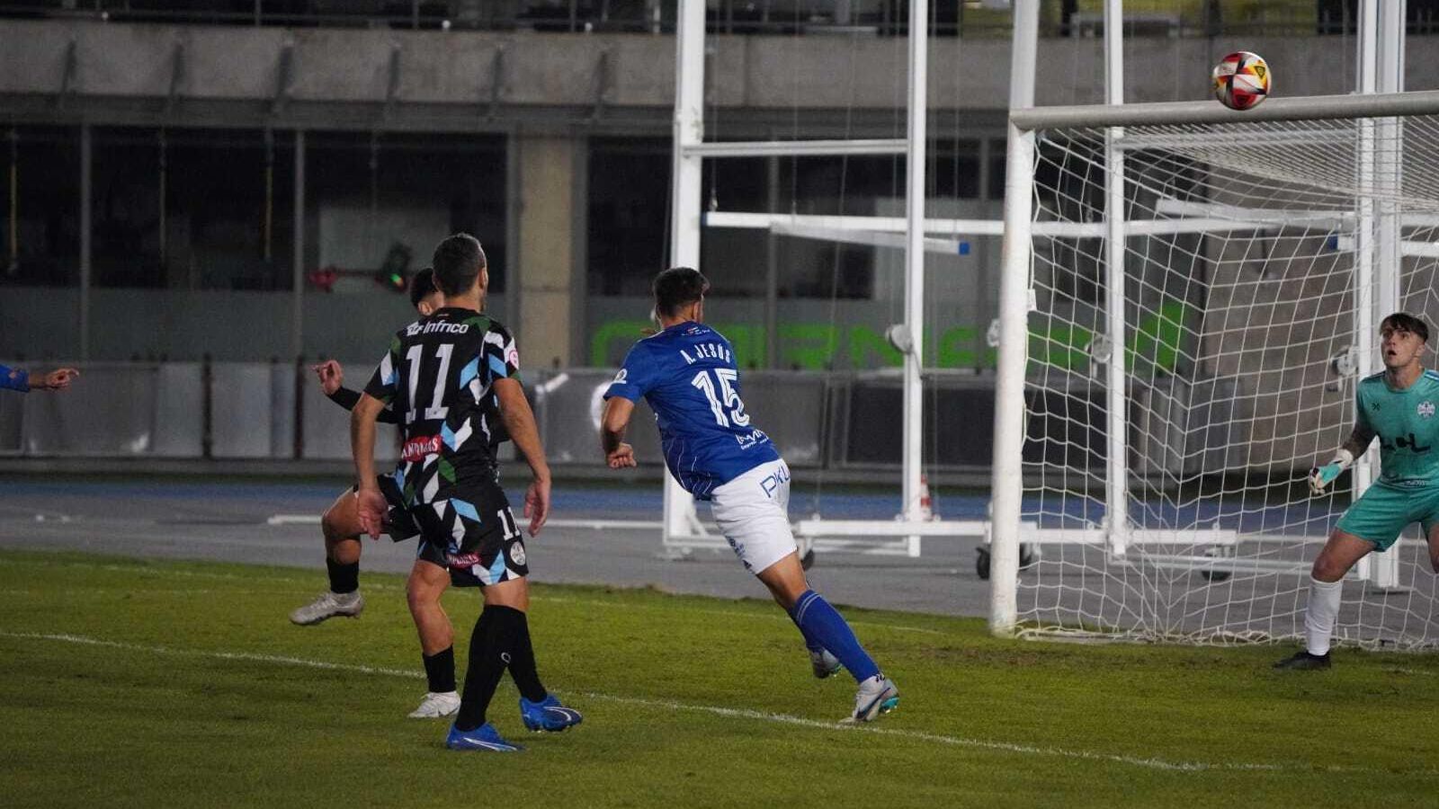 Antonio Jesús hizo el 1-1 de cabeza.