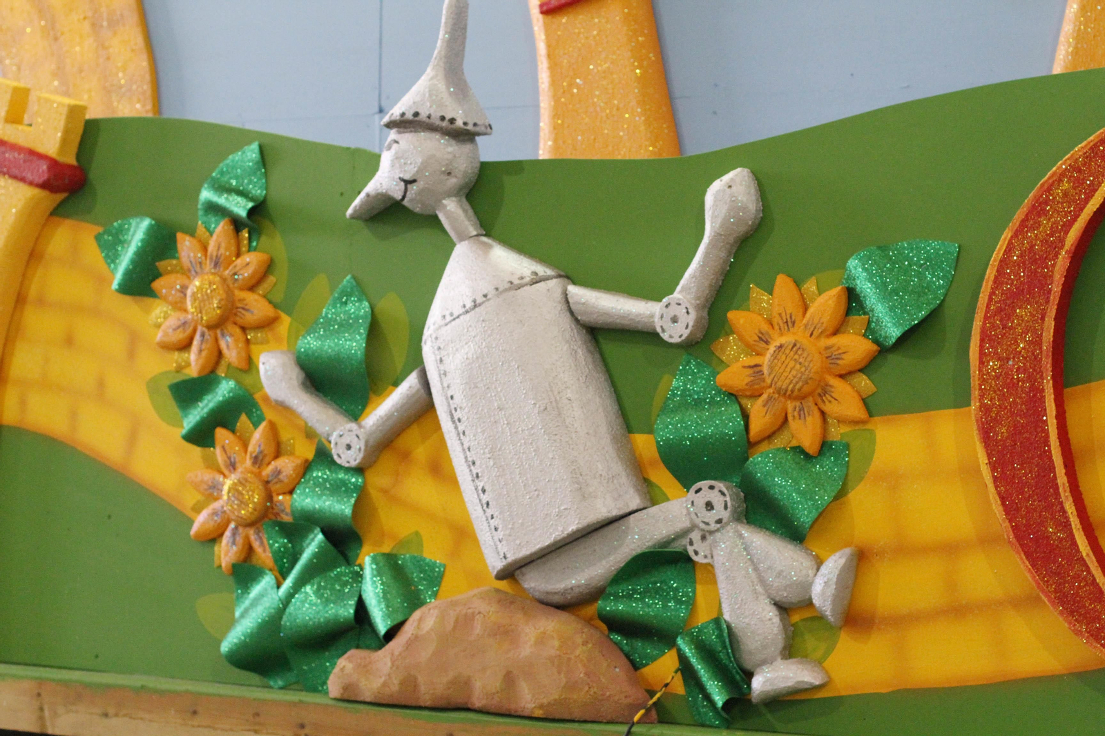 Preparativos de la Cabalgata de Reyes Magos.