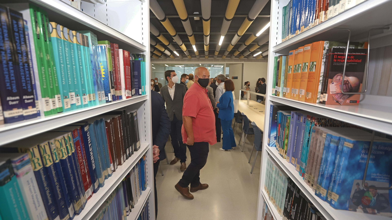 Fotos de la inauguración de la nueva Biblioteca del Campus Bahía de Algeciras