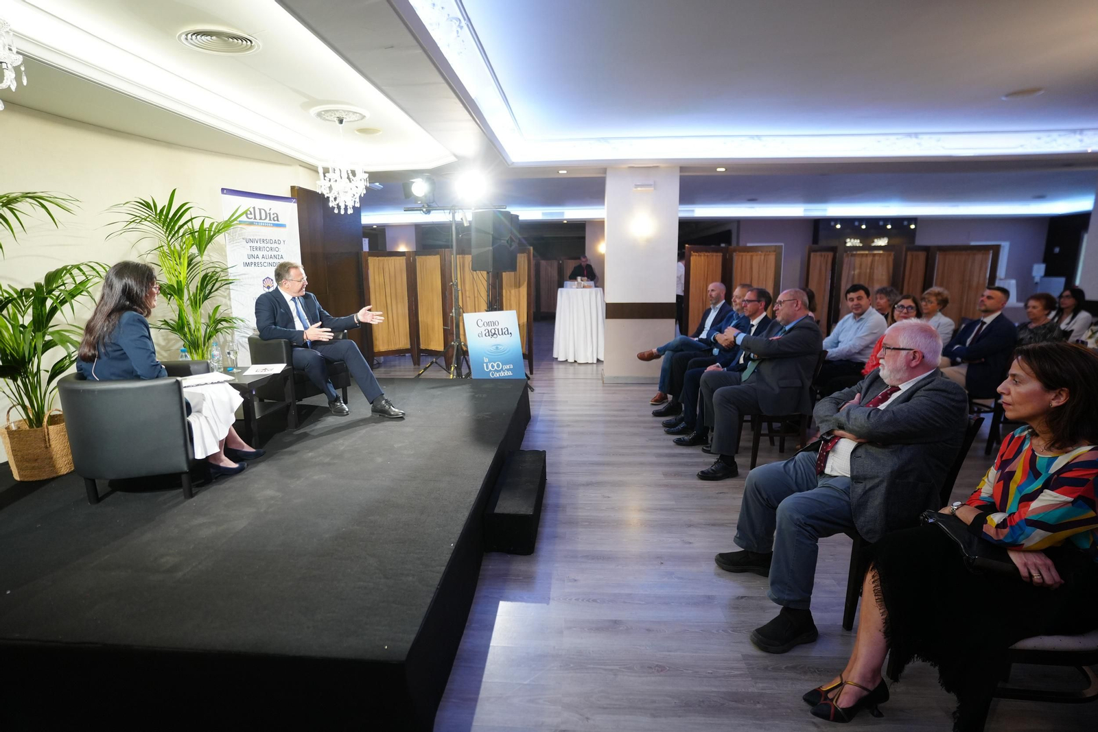 Las imágenes del coloquio sobre el Centro de Desarrollo Territorial de la Universidad de Córdoba en Pozoblanco