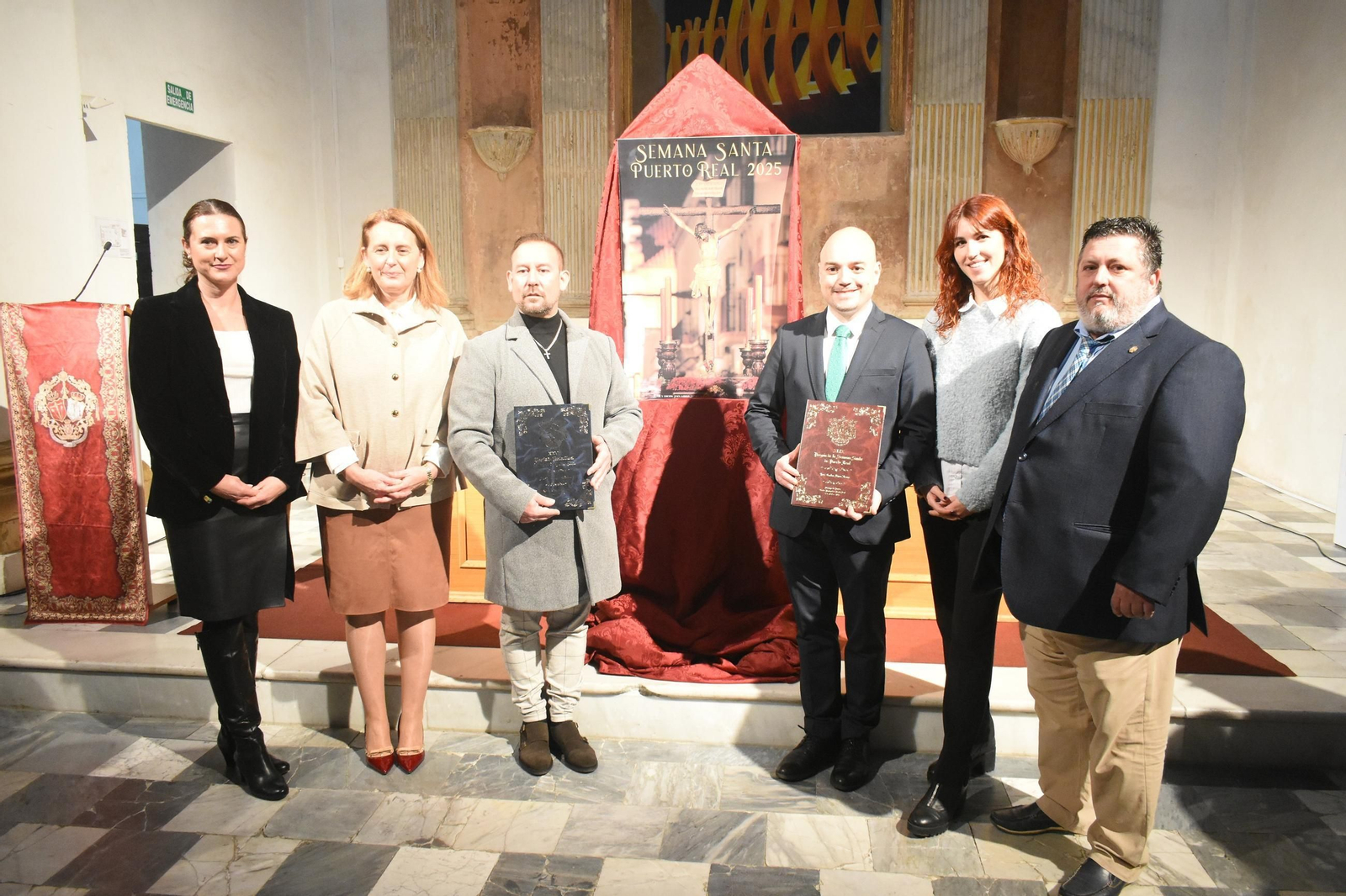 Macarena Cruz, Aurora Salvador, Salvadro Campos, José Carlos Ruso, Nazaret Ramírez y Jesús Godino