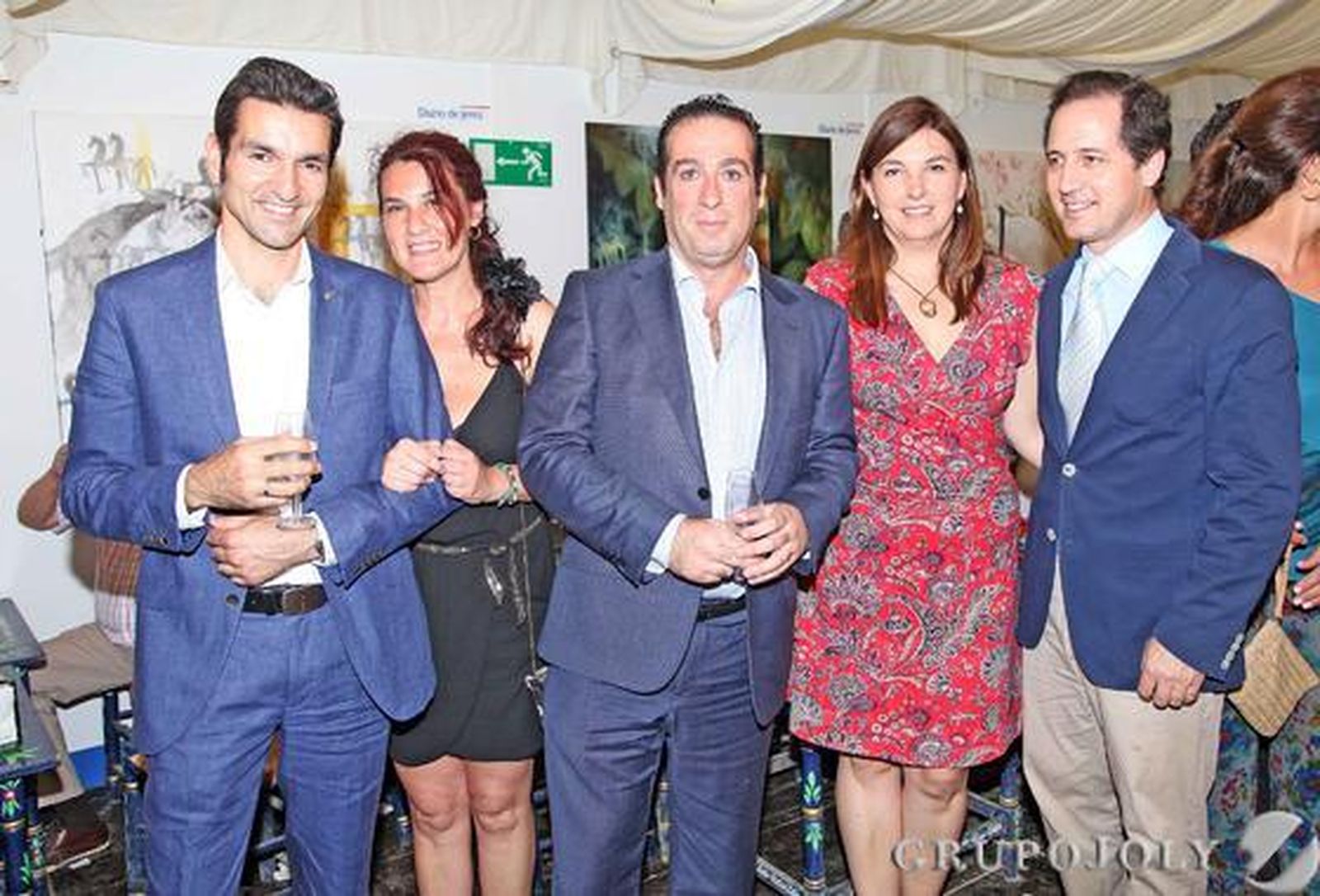 José Ramón Martín Hidalgo, Inmaculada Mellado, Enrique Delfín Martínez de Salazar, Concepción Ramos Jurado y David Domínguez Usero.

Foto: Pascual · Vanesa Lobo