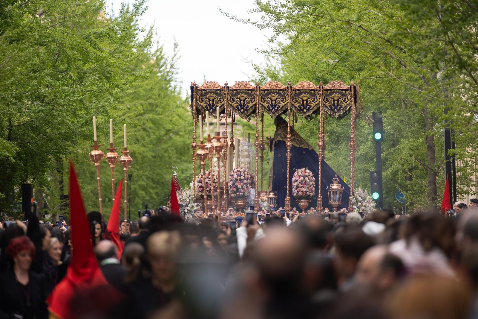 Así vivió Granada la salida de la Hermandad de los Gitanos