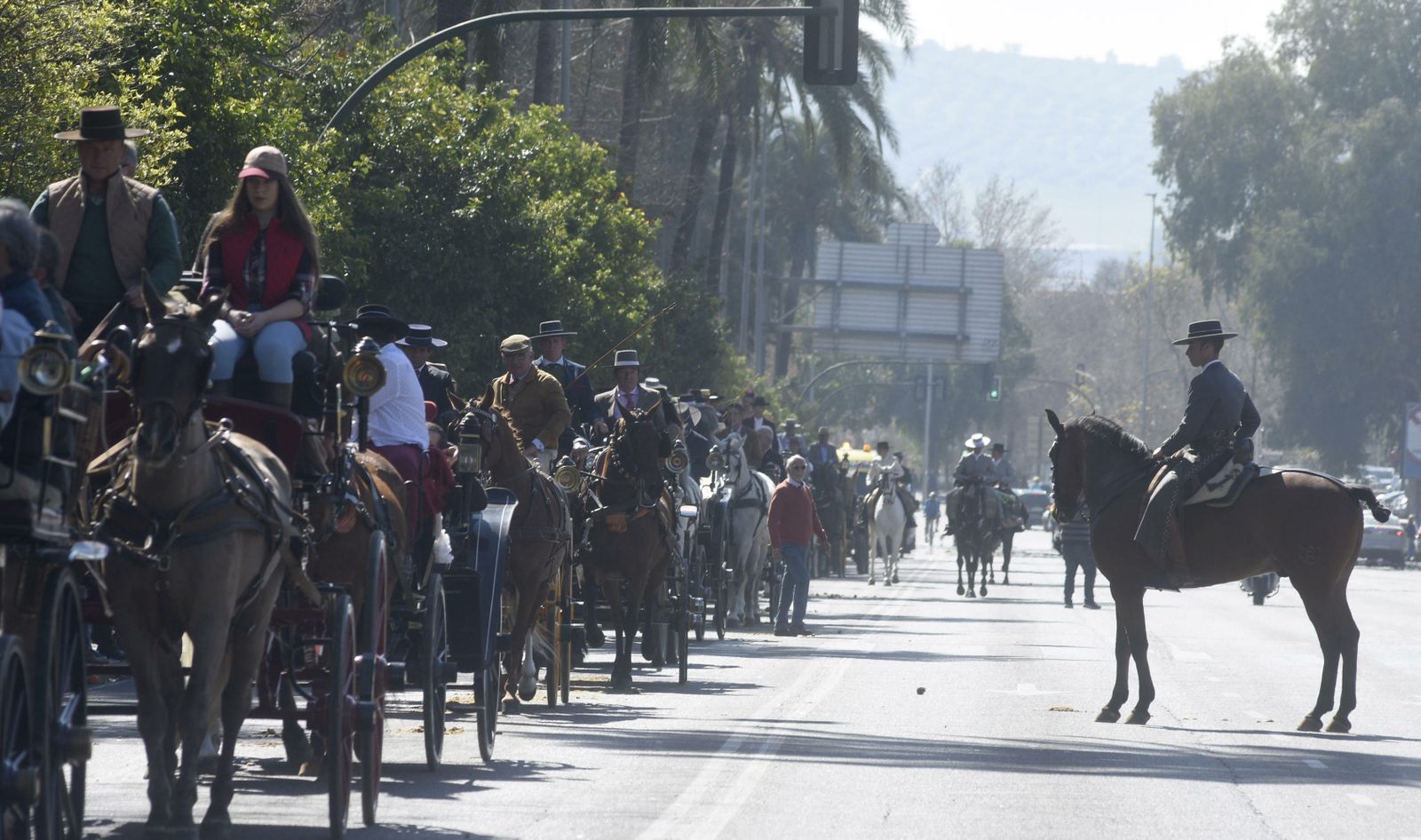 La marcha ecuestre de Córdoba por el Día de Andalucía, en imágenes