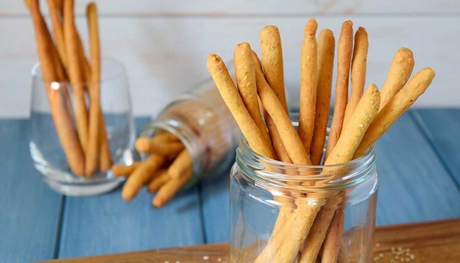 Picos o grisinis de harina de garbanzo