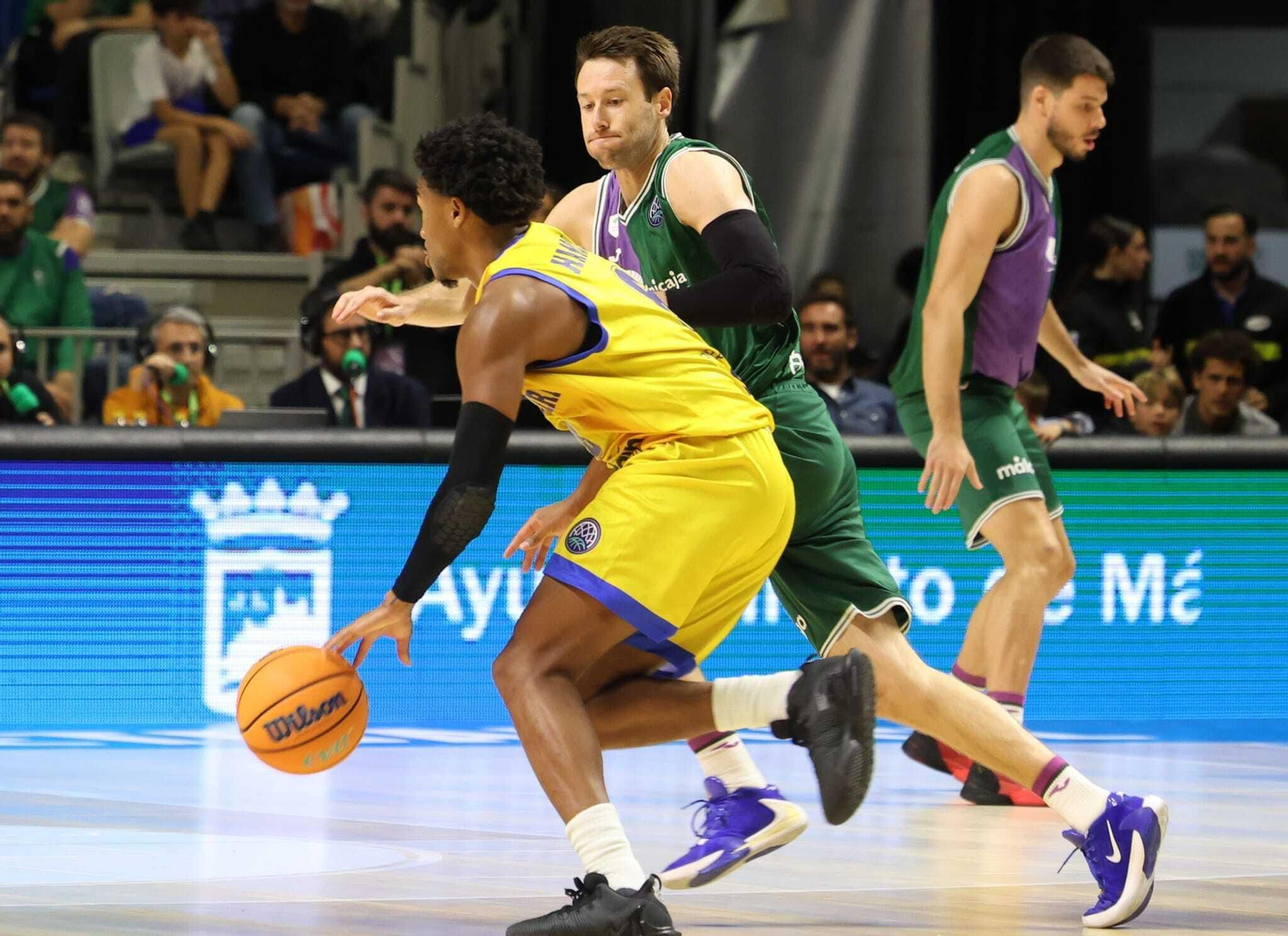 El Unicaja-Peristeri, en fotos