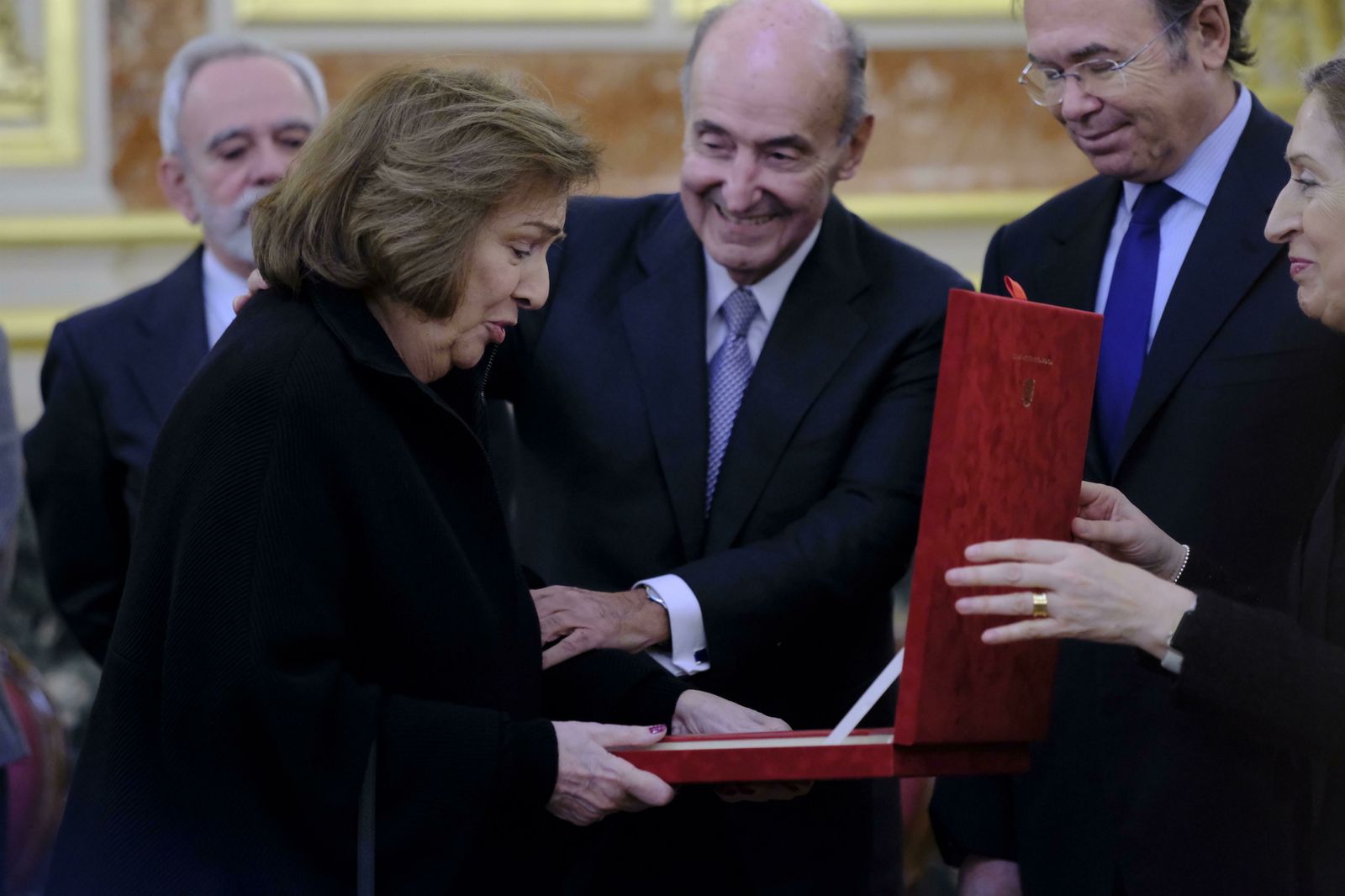Las imágenes del homenaje a Pérez Llorca en el Congreso