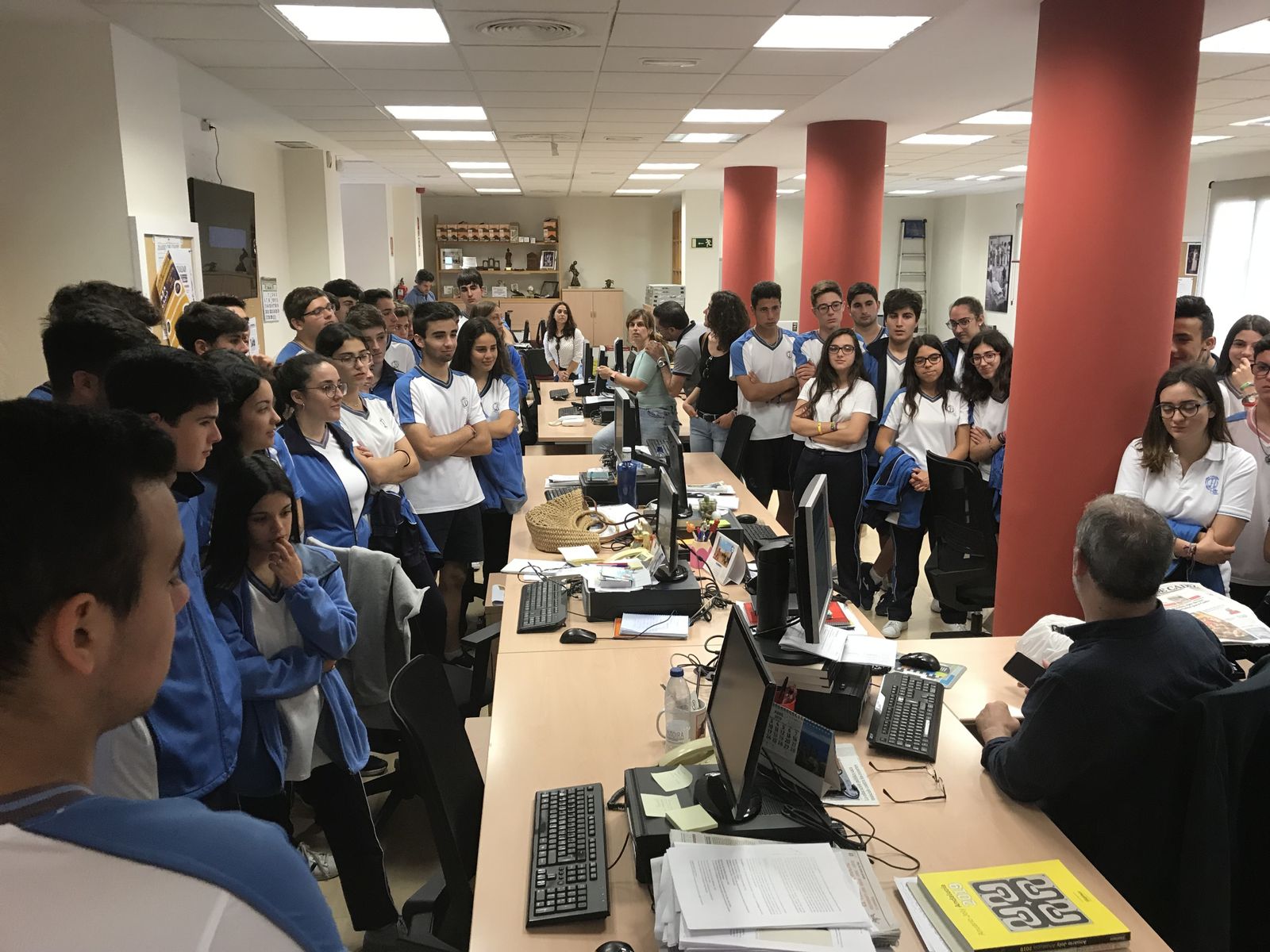 Visita del colegio Divino Salvador de Vejer