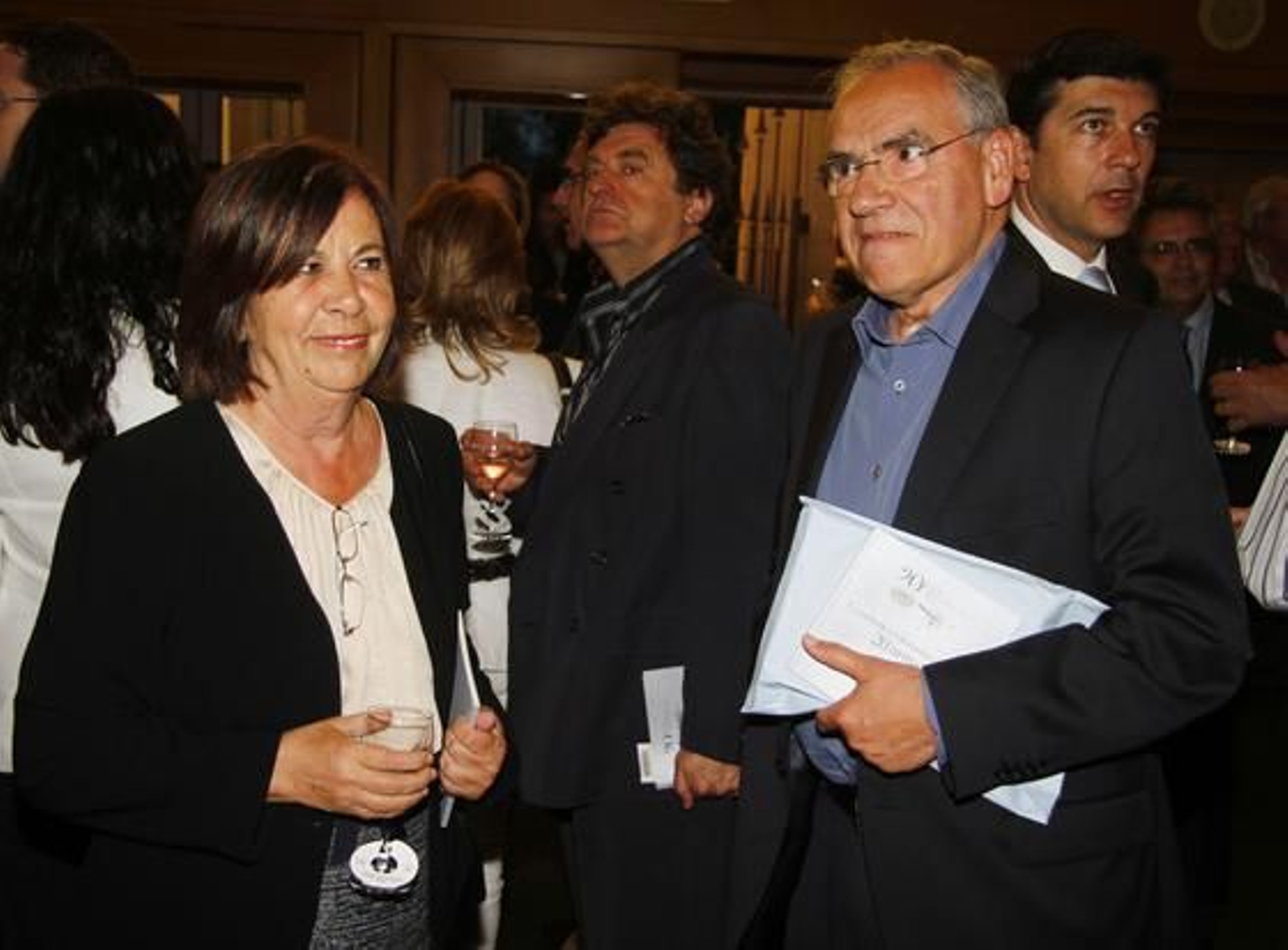 Carmen Reina y Alfonso Guerra. / A. Pizarro · V. Hidalgo