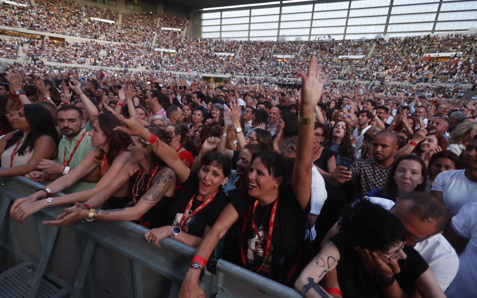 Las imágenes del concierto de Marc Anthony en Sevilla