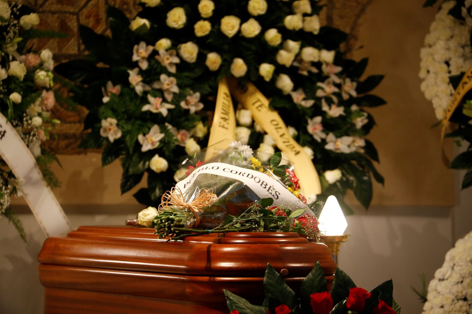 La capilla ardiente de Antonio Gala en su fundación en Córdoba, en imágenes