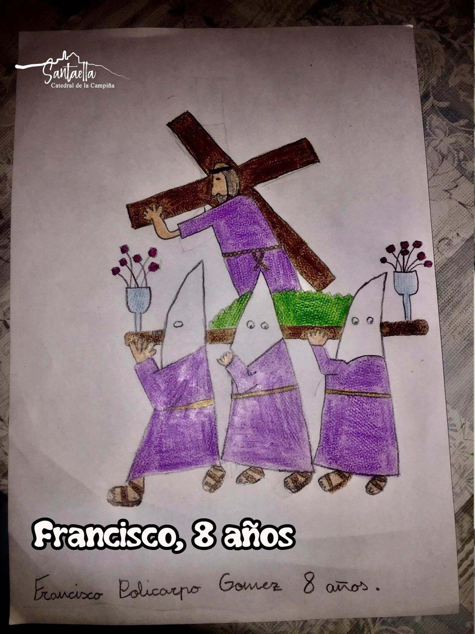 La Semana Santa, dibujada por los más pequeños