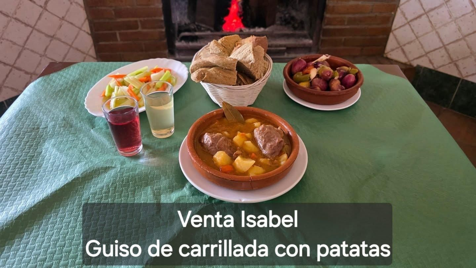 Venta Isabel - Guiso de carrillada con patatas
