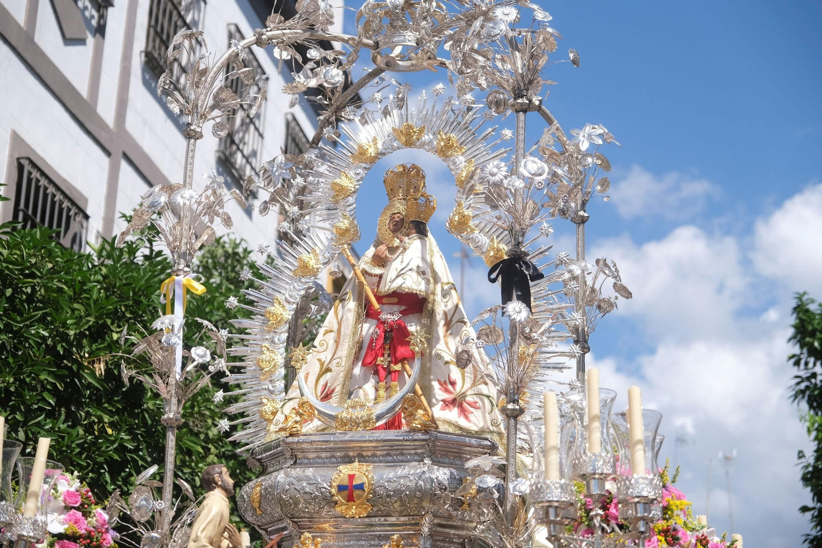 La procesión de la Virgen de la Cabeza de Córdoba, en imágenes