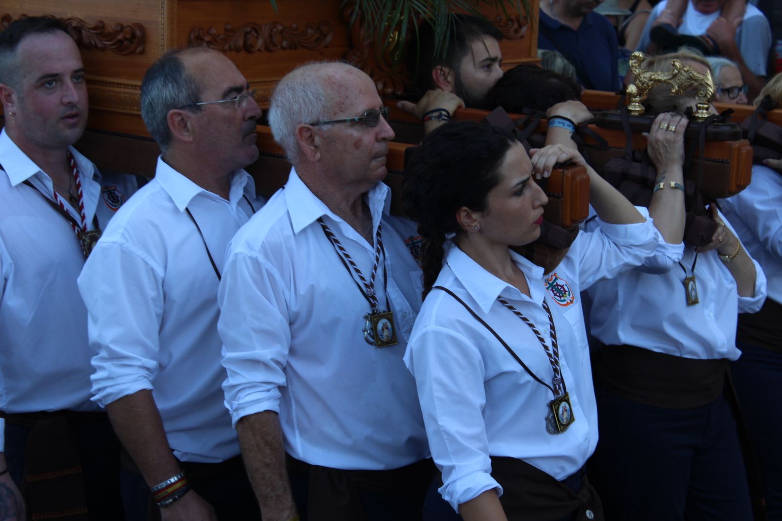 Imágenes de la procesión de la Virgen del Carmen en Garrucha