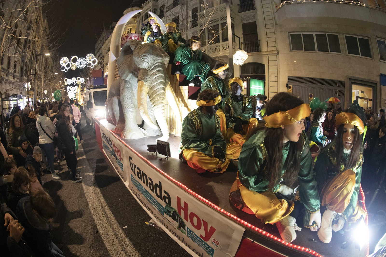 Las imágenes de la Cabalgata de Reyes en Granada