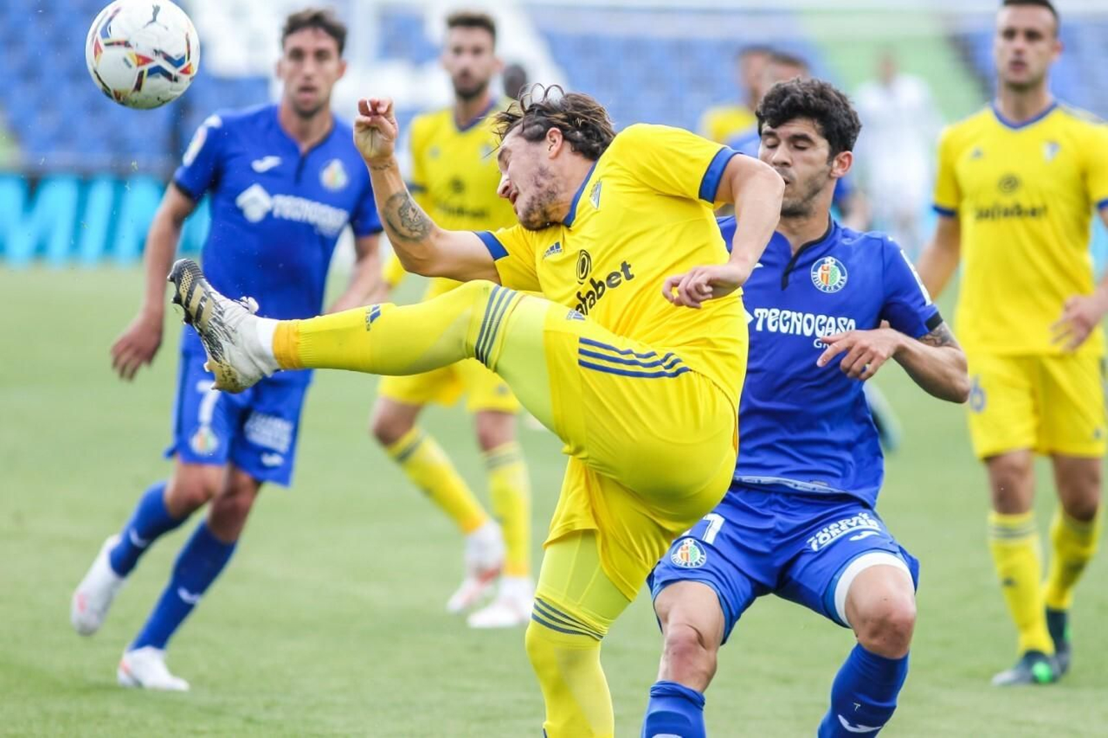 Las imágenes del Getafe-Cádiz