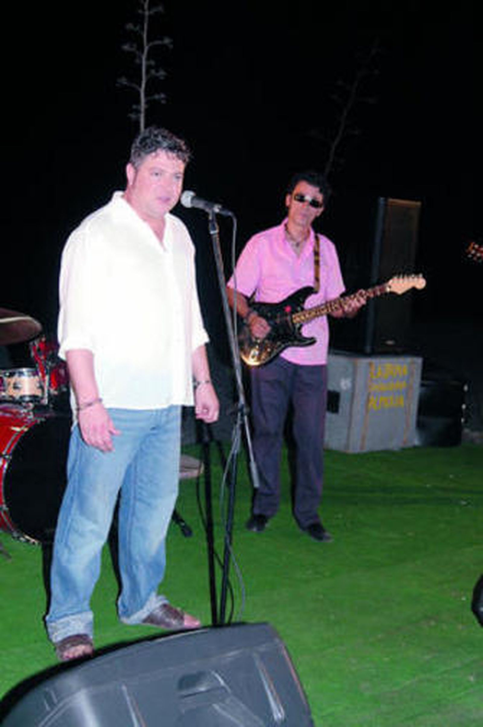 Diego Cruz y José Luis Encinas forman 'La Línea de sombra'.