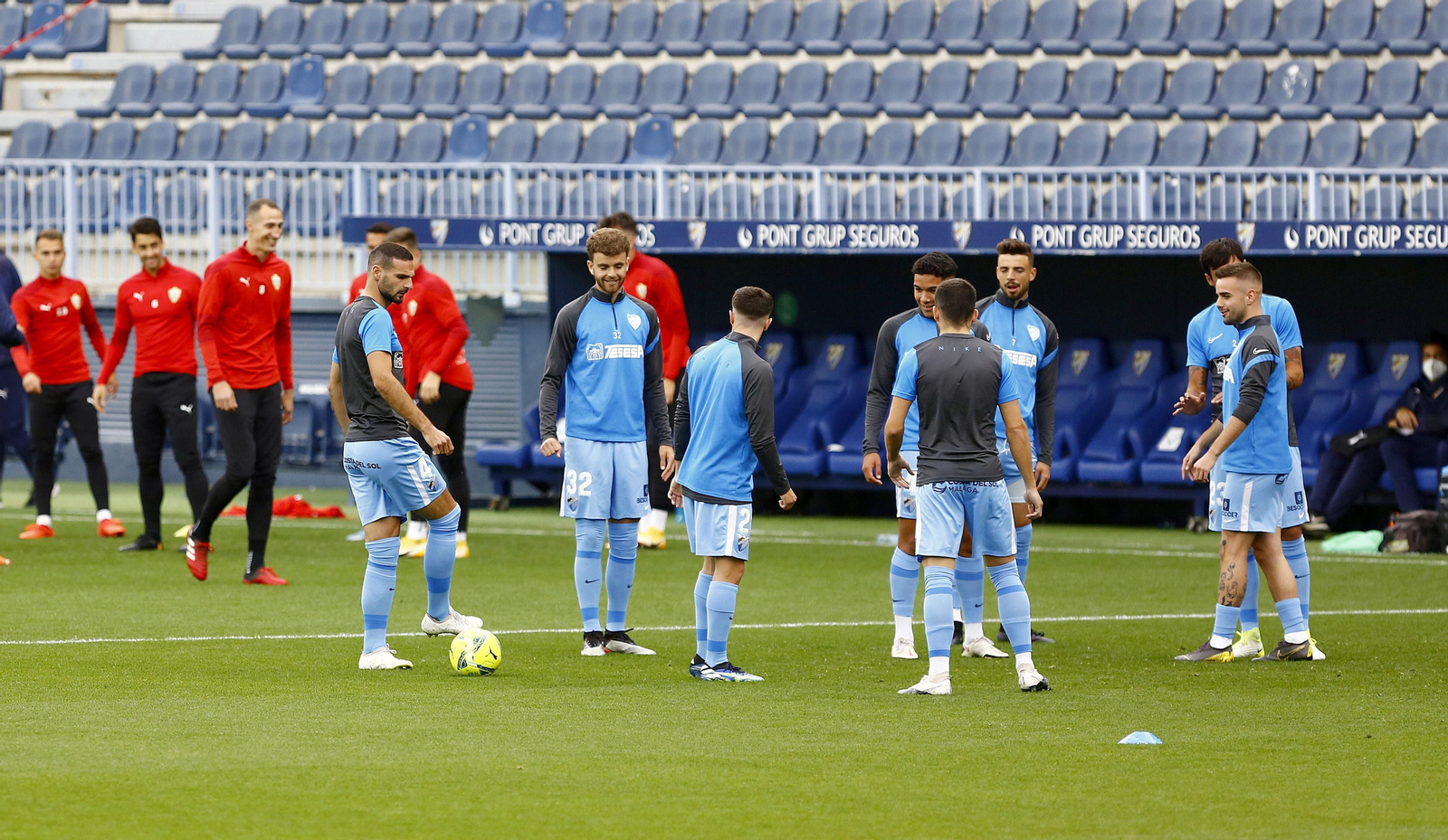 Las fotos del Málaga CF-UD Almería