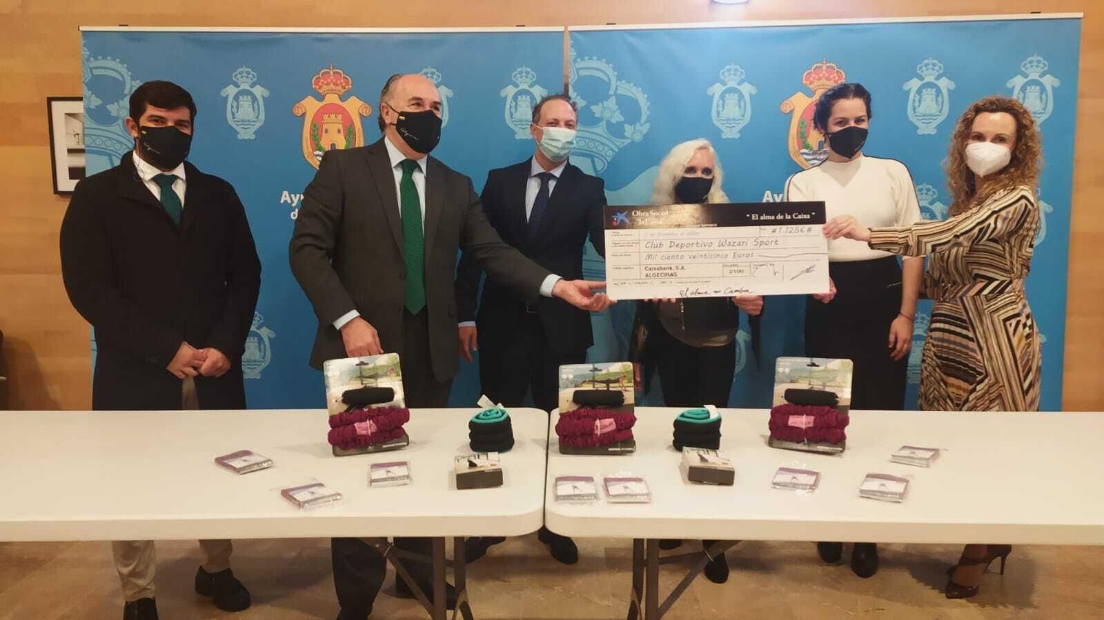 La entrega del material.