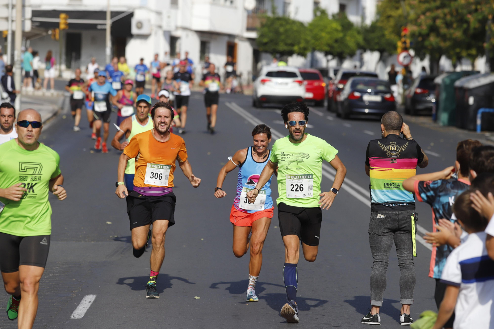 Las imágenes de la vuelta a Huelva de atletismo