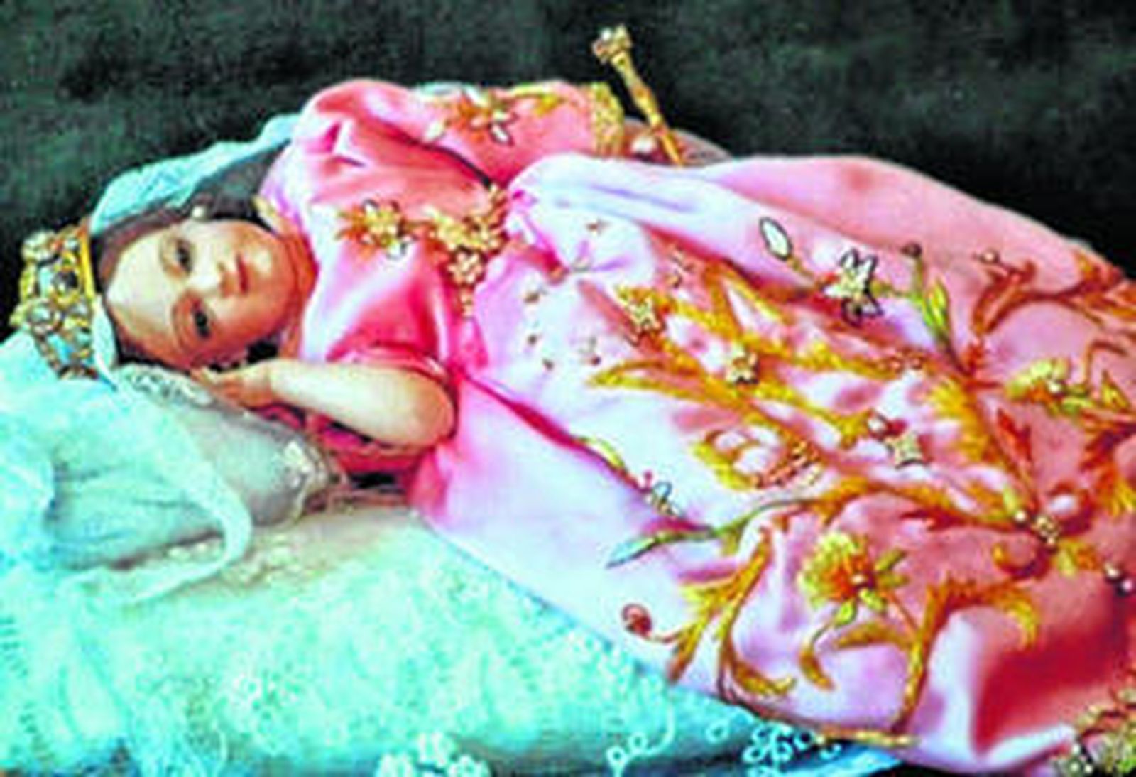 Esta es la imagen original de la Inmaculada Niña, que llega hoy a Cádiz.