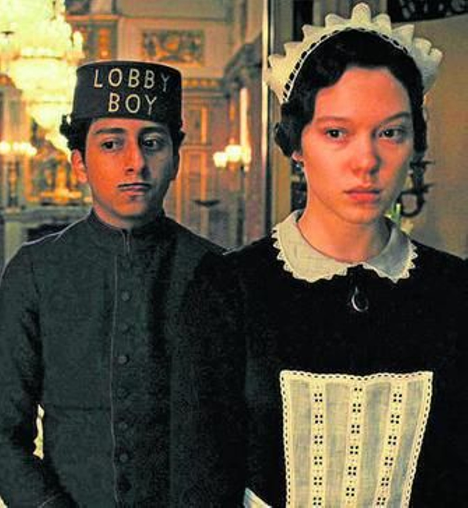 Tony Revolori y Léa Seydoux, en la última película de Wes Anderson.