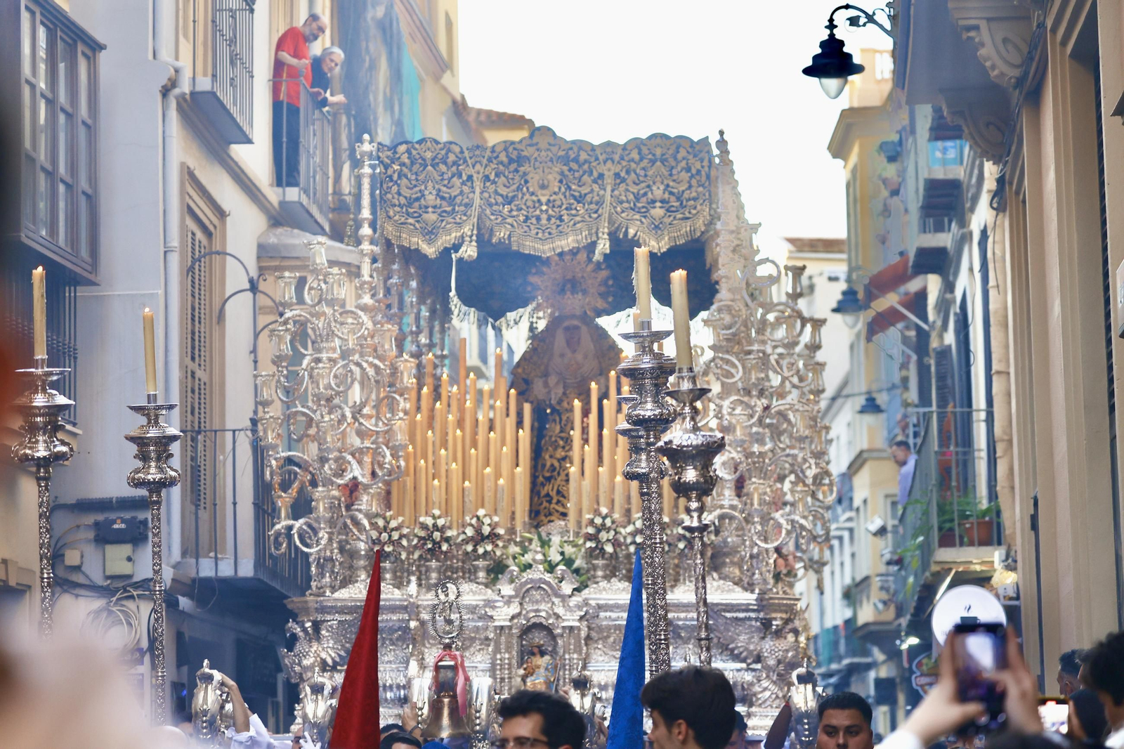 Prendimiento el Domingo de Ramos en Málaga, en imágenes