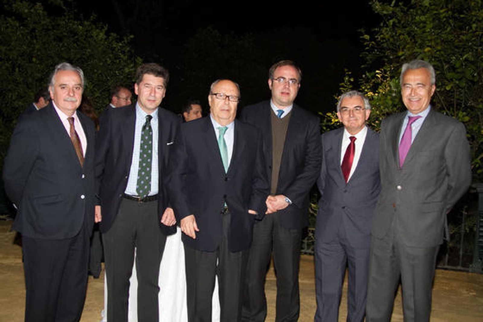 Ismael Yebra, Eduardo Osborne, Luis Carlos Peris, Carlos Navarro Antolín, José Joaquín León y Pablo Gutiérrez-Alviz.

Foto: Juan Carlos V?uez / Victoria Hidalgo