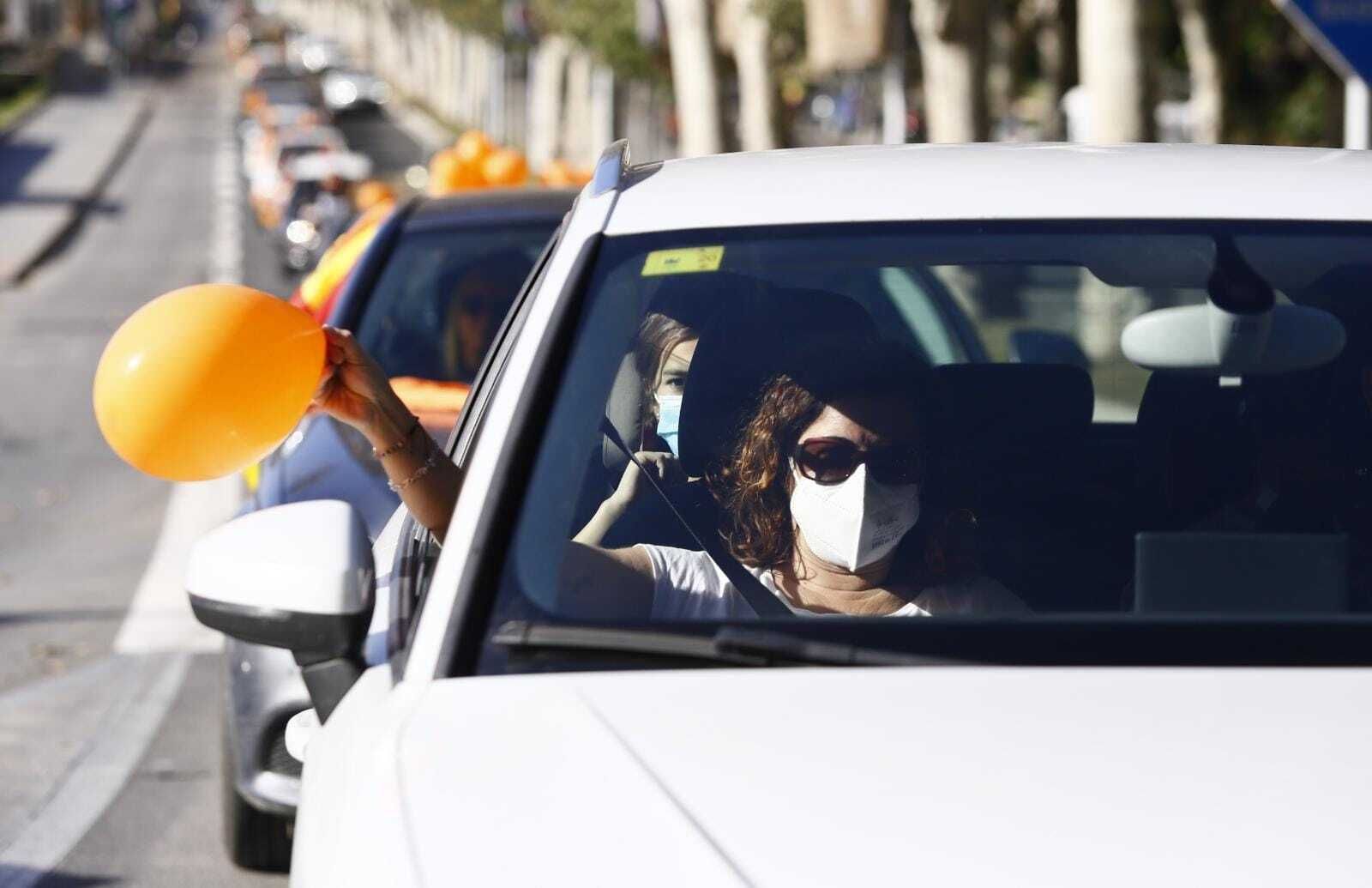 Fotos de la manifestación en Málaga contra la Ley Celaá