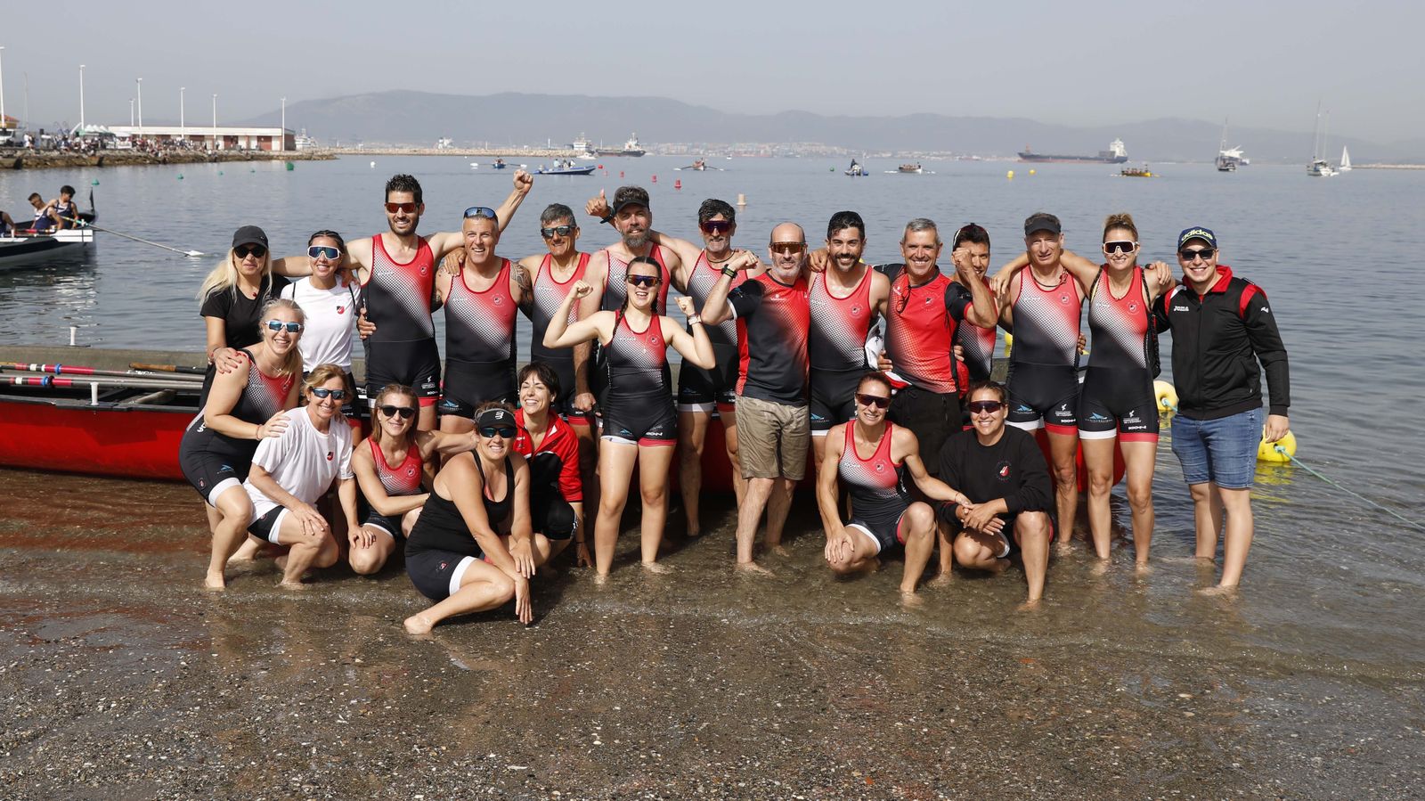 Las fotos de la tercera jornada del Campeonato de España de Remo en banco fijo, en La Línea