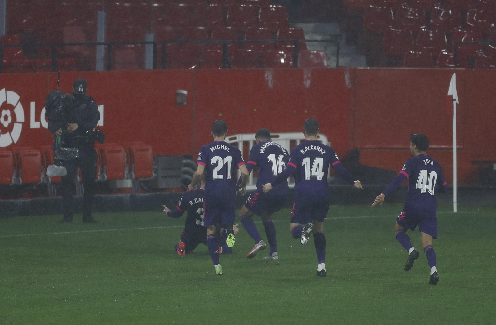 Las imágenes del Sevilla-Valladolid