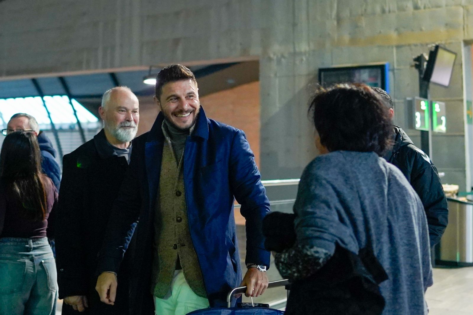 Las fotos de la salida del Betis de Santa Justa a Madrid para el partido en el Bernabéu