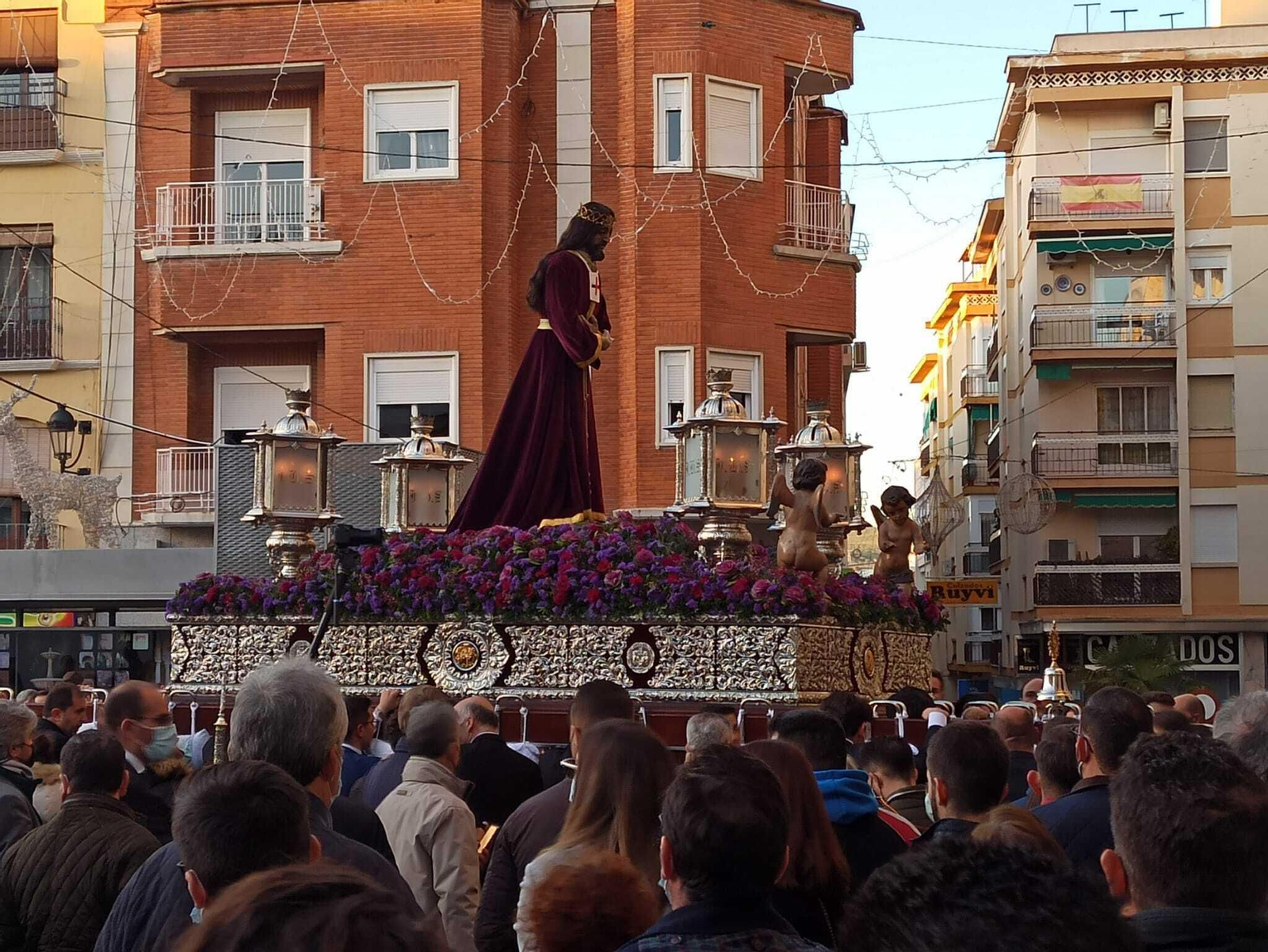 El traslado de las tallas de Pedro Muñoz de Toro en Lucena, en fotografías