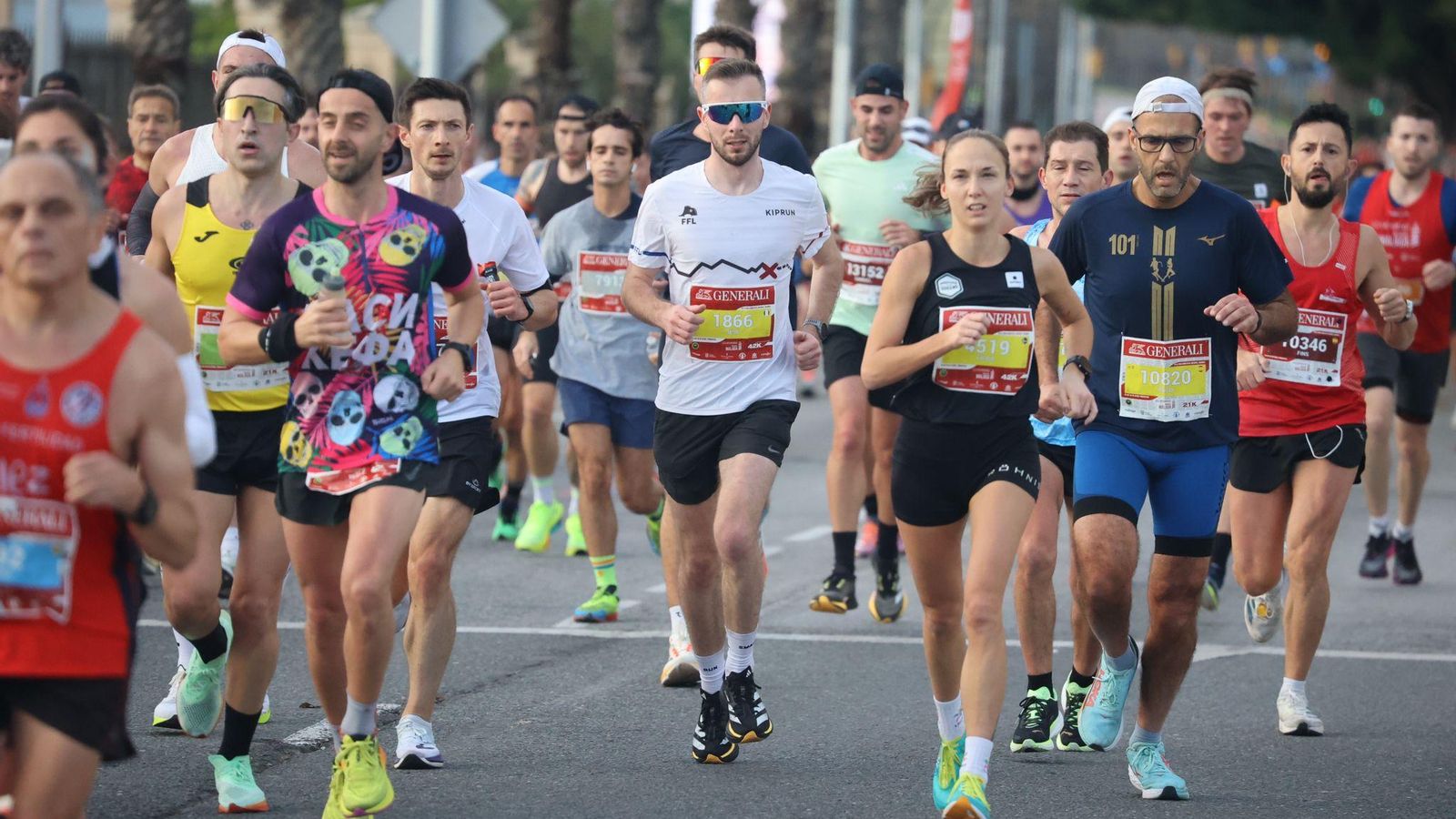 Las mejores fotos de la Maratón de Málaga 2024