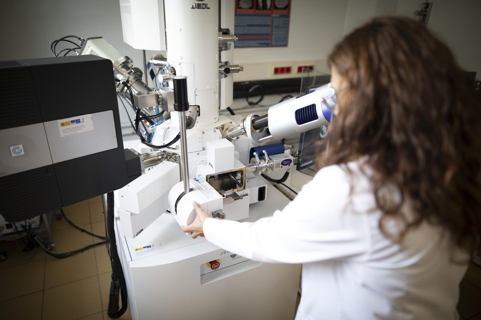 Laboratorio de la UGR, en una imagen de archivo.